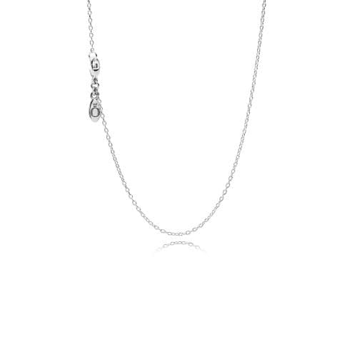 [당일배송]판도라 XoX 클래식 케이블 체인 네크리스 실버 590515