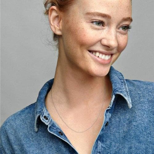 [당일배송]판도라 XoX 클래식 케이블 체인 네크리스 실버 590515