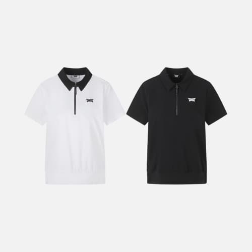 [국내배송] 쇼핑백 선물포장 PXG 골프 여성 카라 반팔티