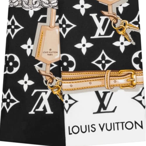 [국내배송] 쇼핑백 풀셋 루이비통 모노그램 컨피덴셜 방도 블랙 M78656