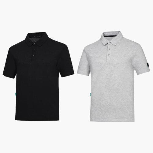 [국내배송] 쇼핑백 선물포장 타이틀리스트 골프 남성 울 폴로 셔츠