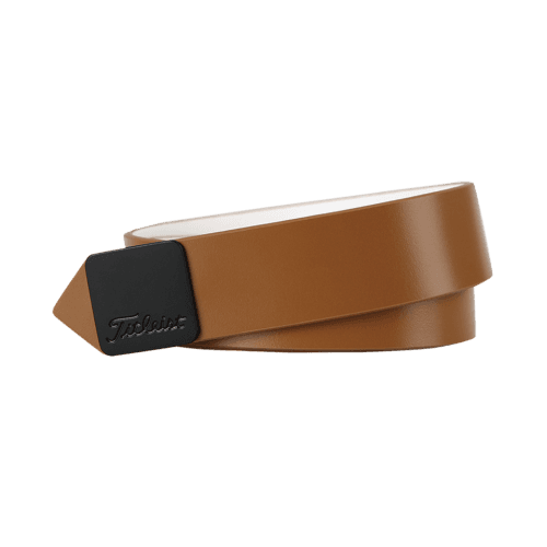 [국내배송] 쇼핑백 선물포장 타이틀리스트 골프 남성 스퀘어 로고 벨트