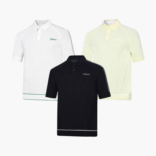 [국내배송] 쇼핑백 선물포장 타이틀리스트 골프 남성 폴로 스웨터