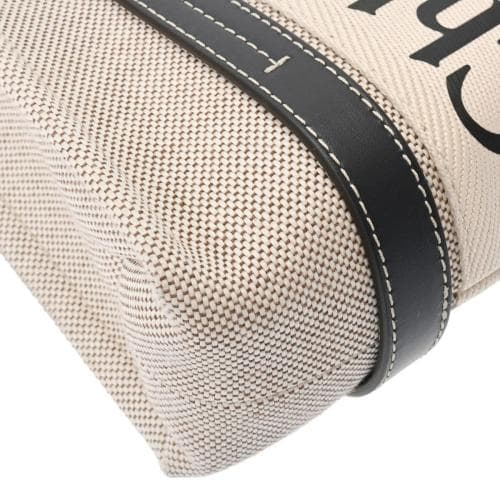 [당일발송] 끌로에 WoW WOODY 스몰 토트 백 베이지네이비 CHC22AS397/J2891J