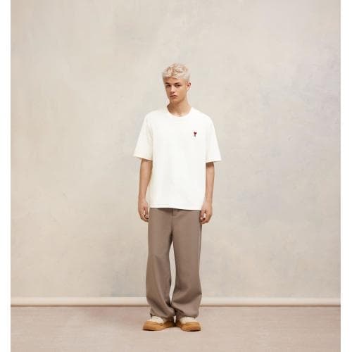 [당일배송]위너스애비뉴 아미 ZoZ 오가닉 코튼 저지 박시핏 티셔츠 화이트 BFUTS005726100