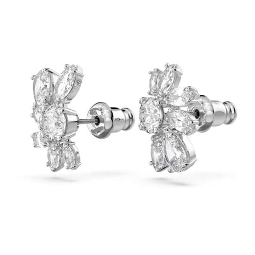 [당일배송]스와로브스키 XoX Gema 스터드 이어링 화이트 귀걸이 5644679