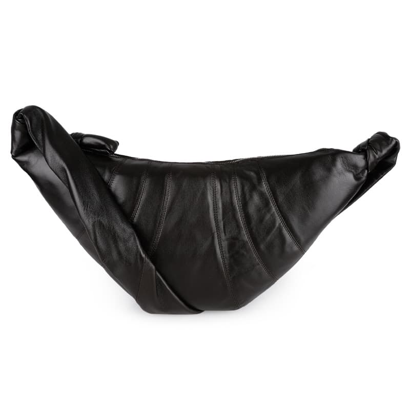 디몬트 24 S/S 르메르 미디움 크루아상 레더 숄더백(다크초콜렛) BG0001 LL095 BR490