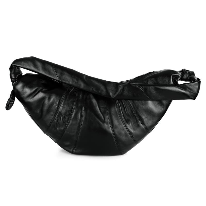 디몬트 24 S/S 르메르 라지 크루아상 레더 크로스 숄더백(블랙) BG0000 LL095 BK999