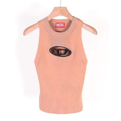 [클로딩캡슐] 여성 24SS M-Onerva-Top 니트탑 핑크 A09621