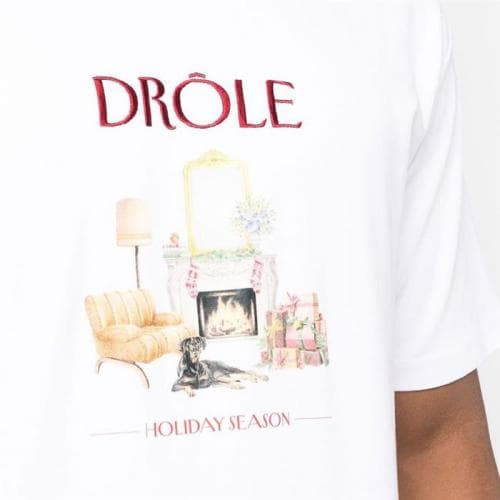 당일 드롤드무슈 그래픽 프린팅 반팔티 TS138 CO002