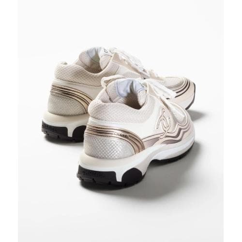 [국내배송] 쇼핑백 풀셋 샤넬 CC 샤식스 스니커즈 골드 G45077 B13308 NP518