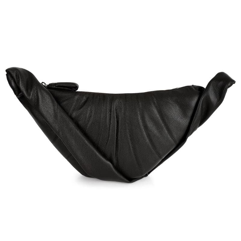 디몬트 24 S/S 르메르 크루아상 레더 미디움 숄더 범백(다크초콜렛) BG0001 LL0018 BR490