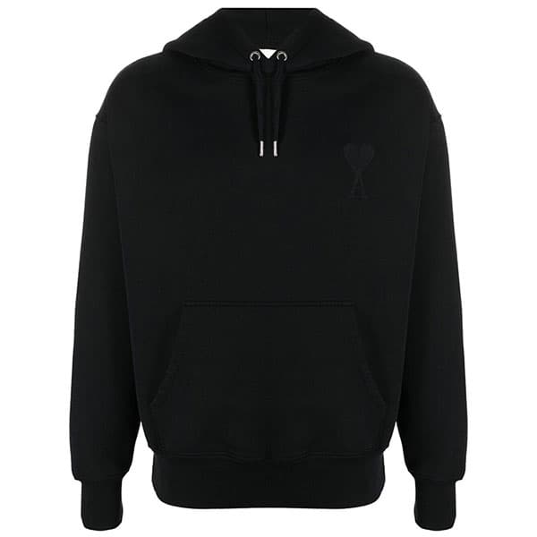 아미 빅하트 오버핏 후드티 A21HJ058 747 블랙