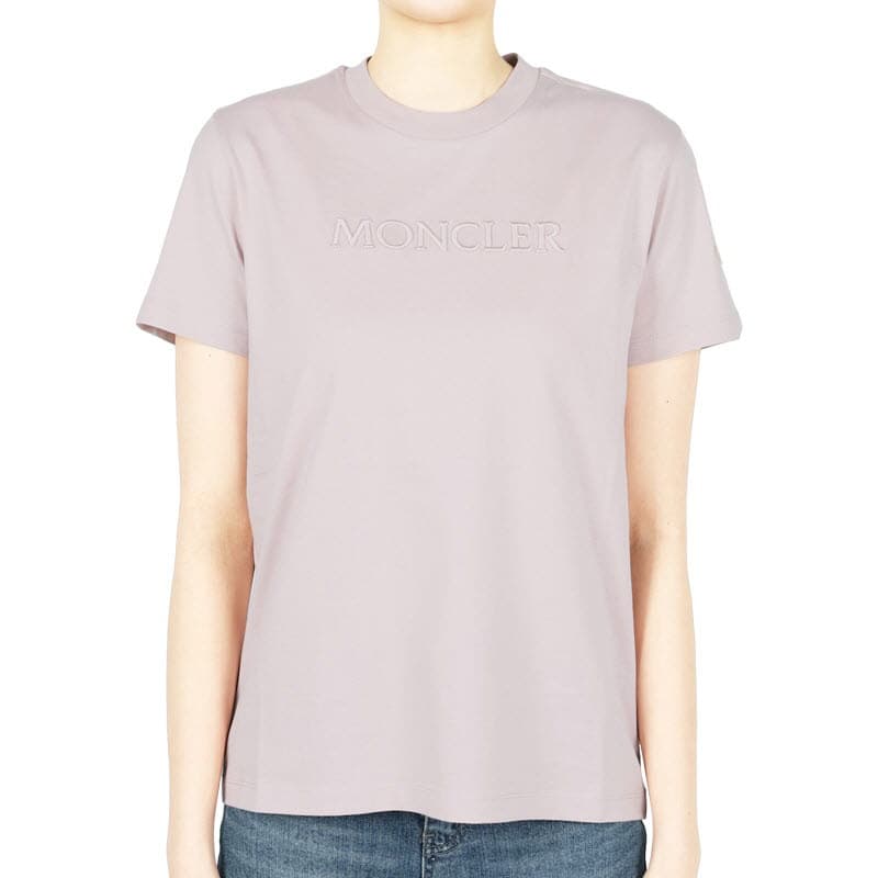 디몬트 몽클레어 여성 엠보 로고 반팔(핑크) 8C00008 89AUO 529