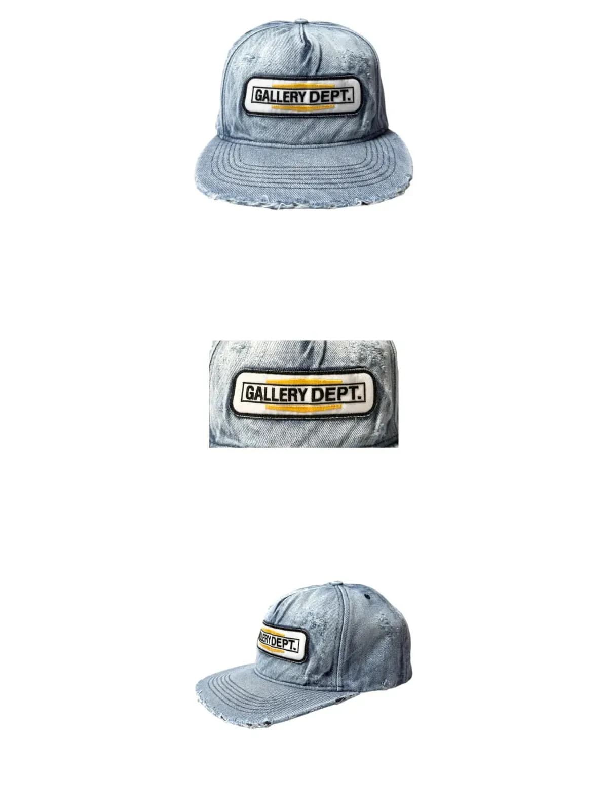 [라이크어스타] 25FW 갤러리디파트먼트 메카닉 패치 캡 MECHANIC MPC 90135 DENIM
