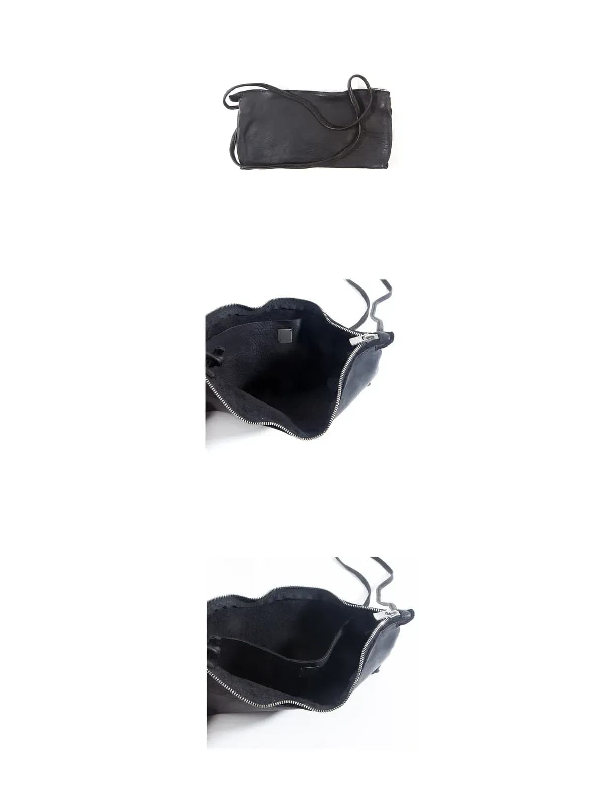 [라이크어스타] 구이디 소프트 홀스 숄더 백 28X16 CLT01 BLACK