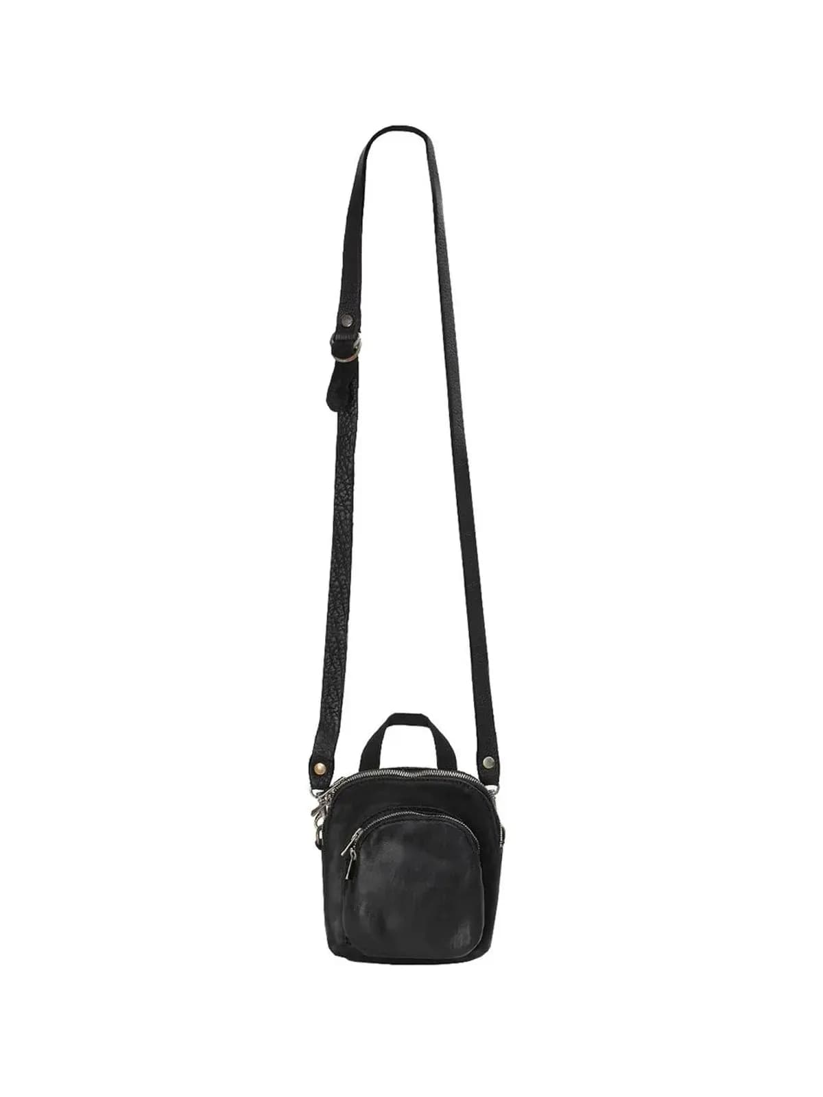 [라이크어스타] 구이디 소프트 홀스 미니 백팩형 크로스 백 HORSE BACKPACK DBP05MINI BLACK