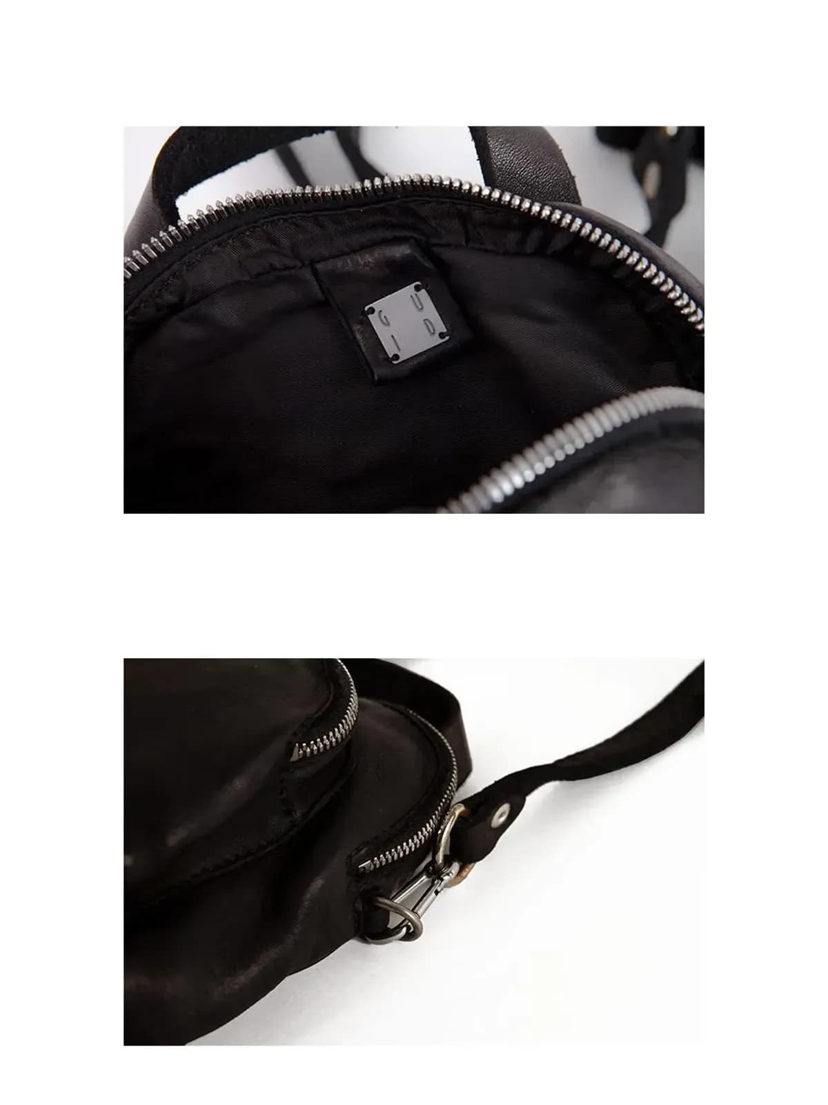 [라이크어스타] 구이디 소프트 홀스 미니 백팩형 크로스 백 HORSE BACKPACK DBP05MINI BLACK