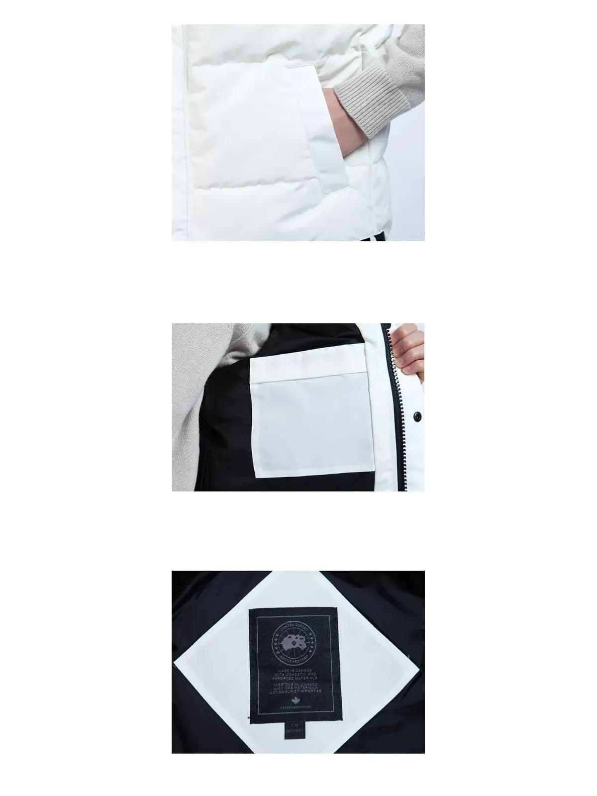 [라이크어스타] 캐나다구스 블랙 라벨 가르송 다운 베스트 4151MB 433