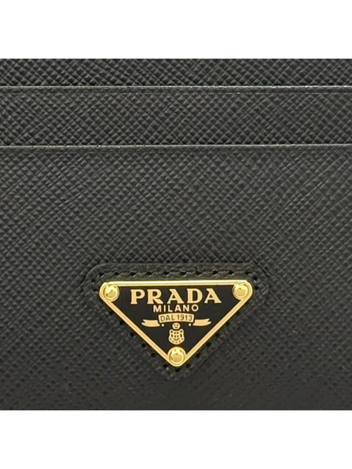 [논현 더팩토리](당일) 25SS 프라다 삼각 로고 사피아노 카드 홀더 지갑 (1MC025 QHH F0002)