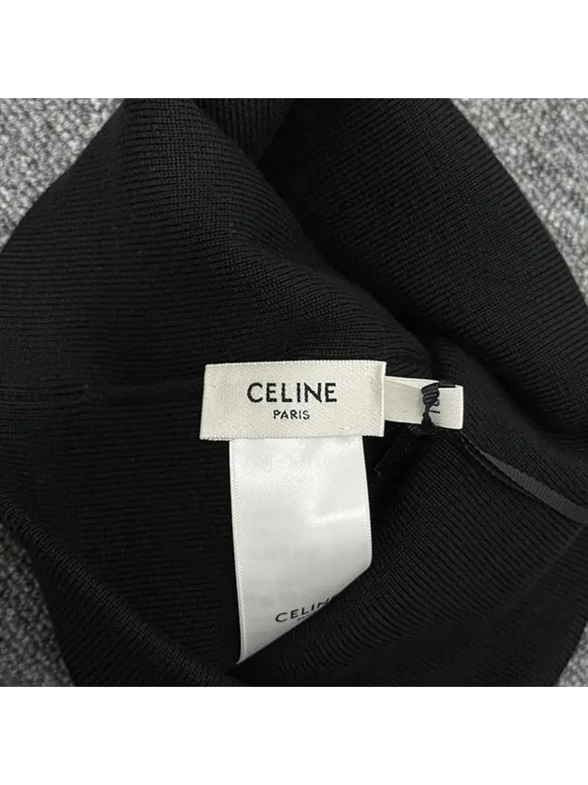 [논현 더팩토리](당일) 25SS 셀린느 자수 로고 울 비니 모자 (AA04Q0R67 38NO)