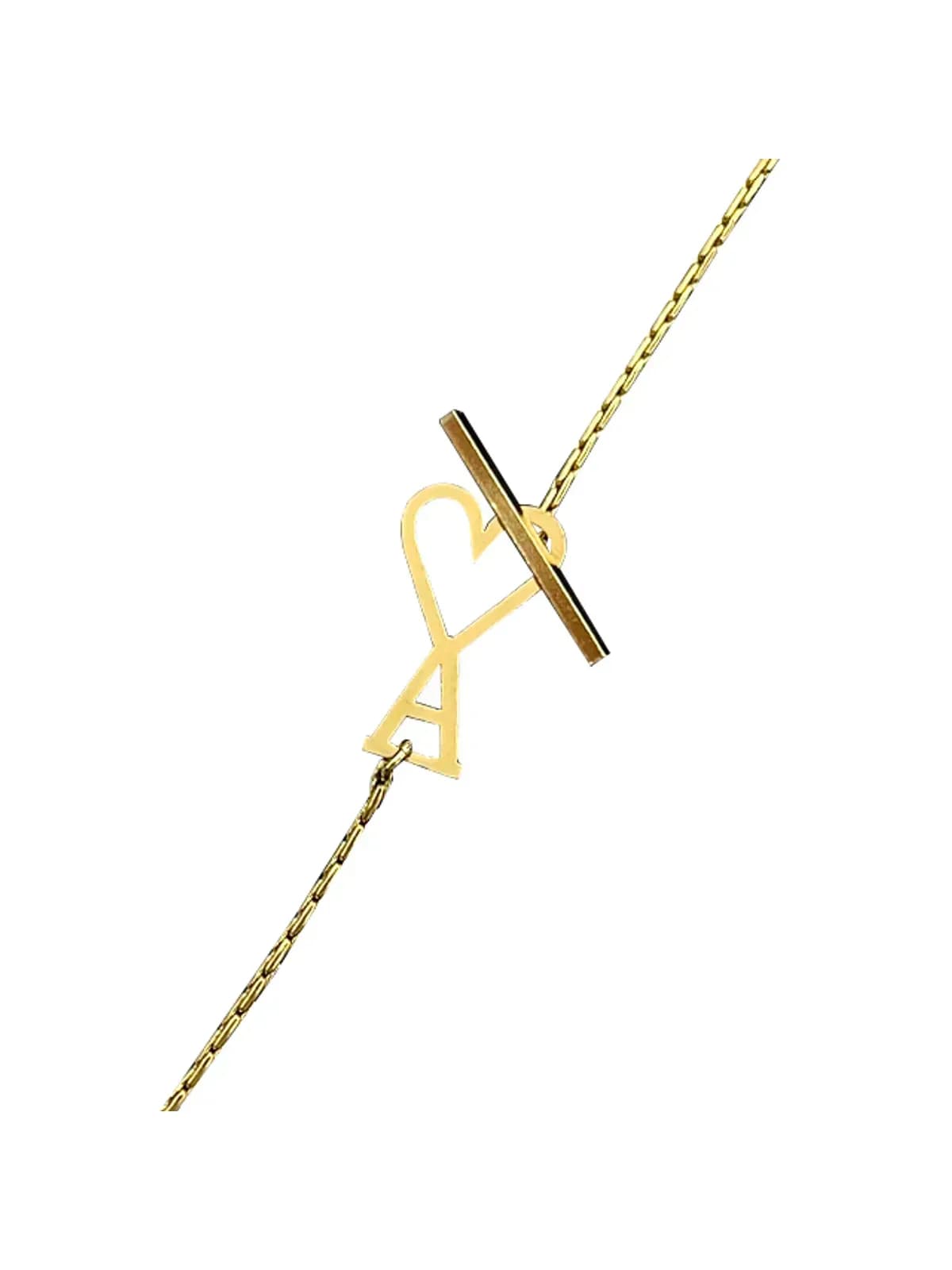 [논현 더팩토리](당일) 25SS 아미 하트 로고 투인원 체인 네크리스 목걸이 (UJW918 361 902)