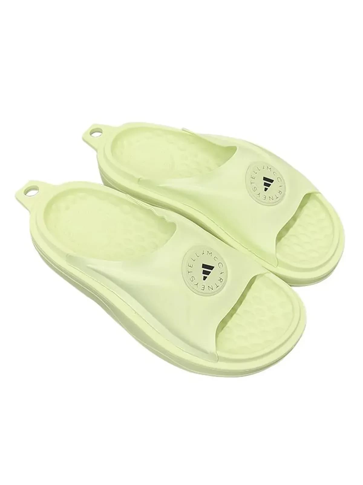 [논현 더팩토리](당일) 25SS 아디다스 X 스텔라 맥카트니 로고 슬리퍼 할로카본 (JI1217)