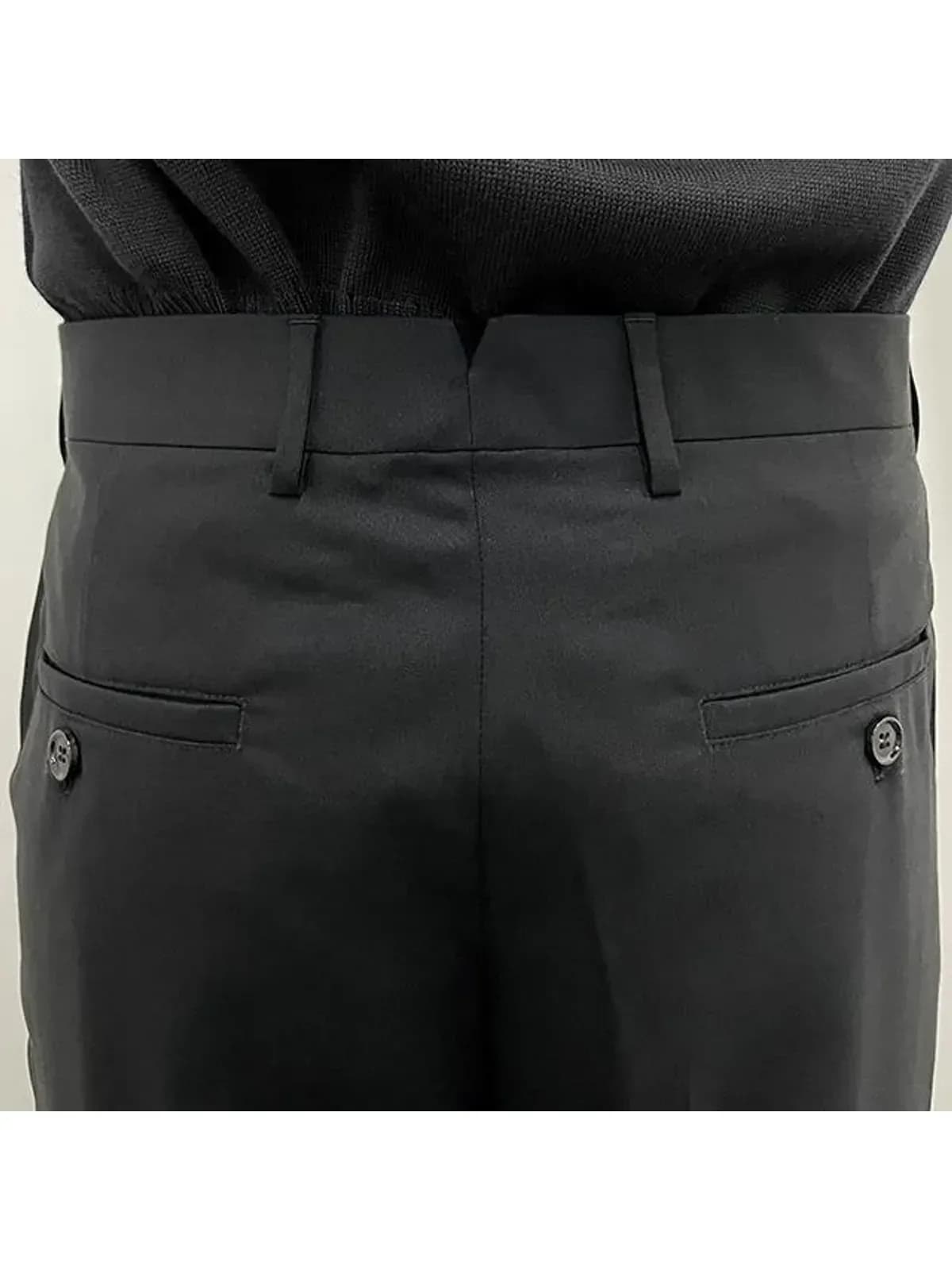 [논현 더팩토리](당일) 24FW 아미 스트레이트 테일러드 울 팬츠 (HTR013 WV0044 001)