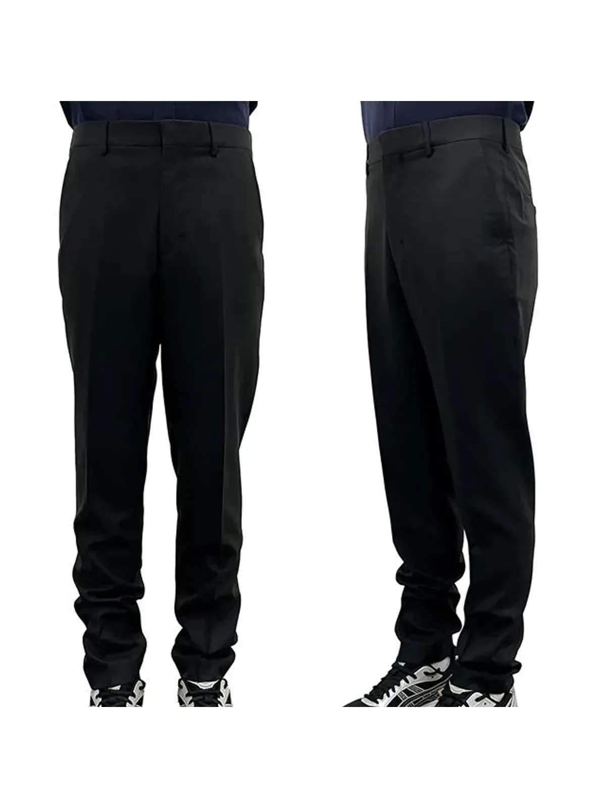 [논현 더팩토리](당일) 24FW 아미 스트레이트 테일러드 울 팬츠 (HTR013 WV0044 001)