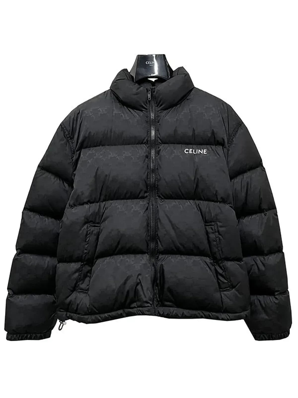 [논현 더팩토리](당일) 25SS 셀린느 트리옹프 나일론 자카드 다운 패딩 자켓 (2W31A795W 38NO)