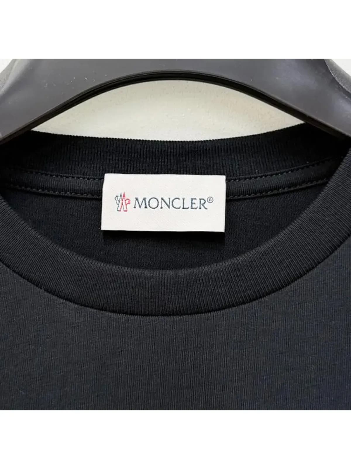 [논현 더팩토리](당일) 25SS 몽클레어 키즈 자수 로고 반팔티 12Y 14Y (8C00013 89AT9 F99)