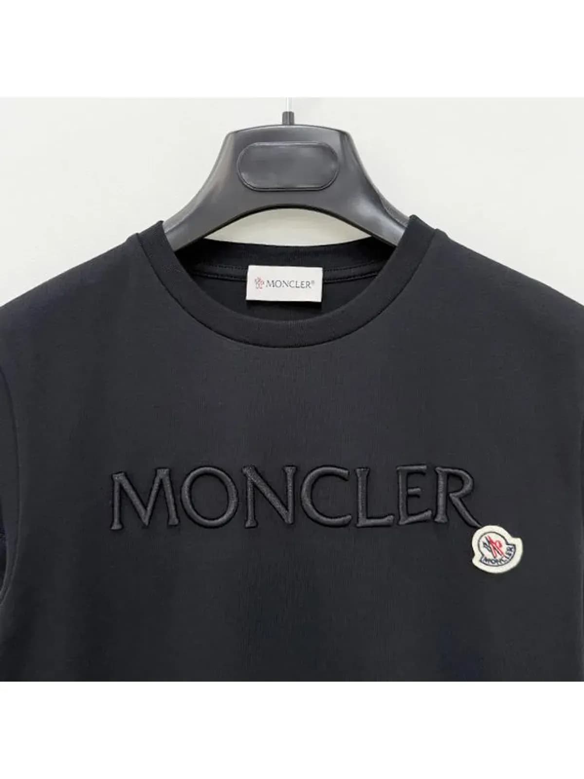[논현 더팩토리](당일) 25SS 몽클레어 키즈 자수 로고 반팔티 12Y 14Y (8C00013 89AT9 F99)