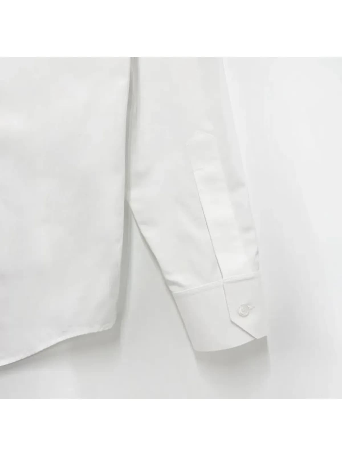 [논현 더팩토리](당일) 25SS 셀린느 트리옹프 자수 로고 코튼 셔츠 (2C983100X 01BC)