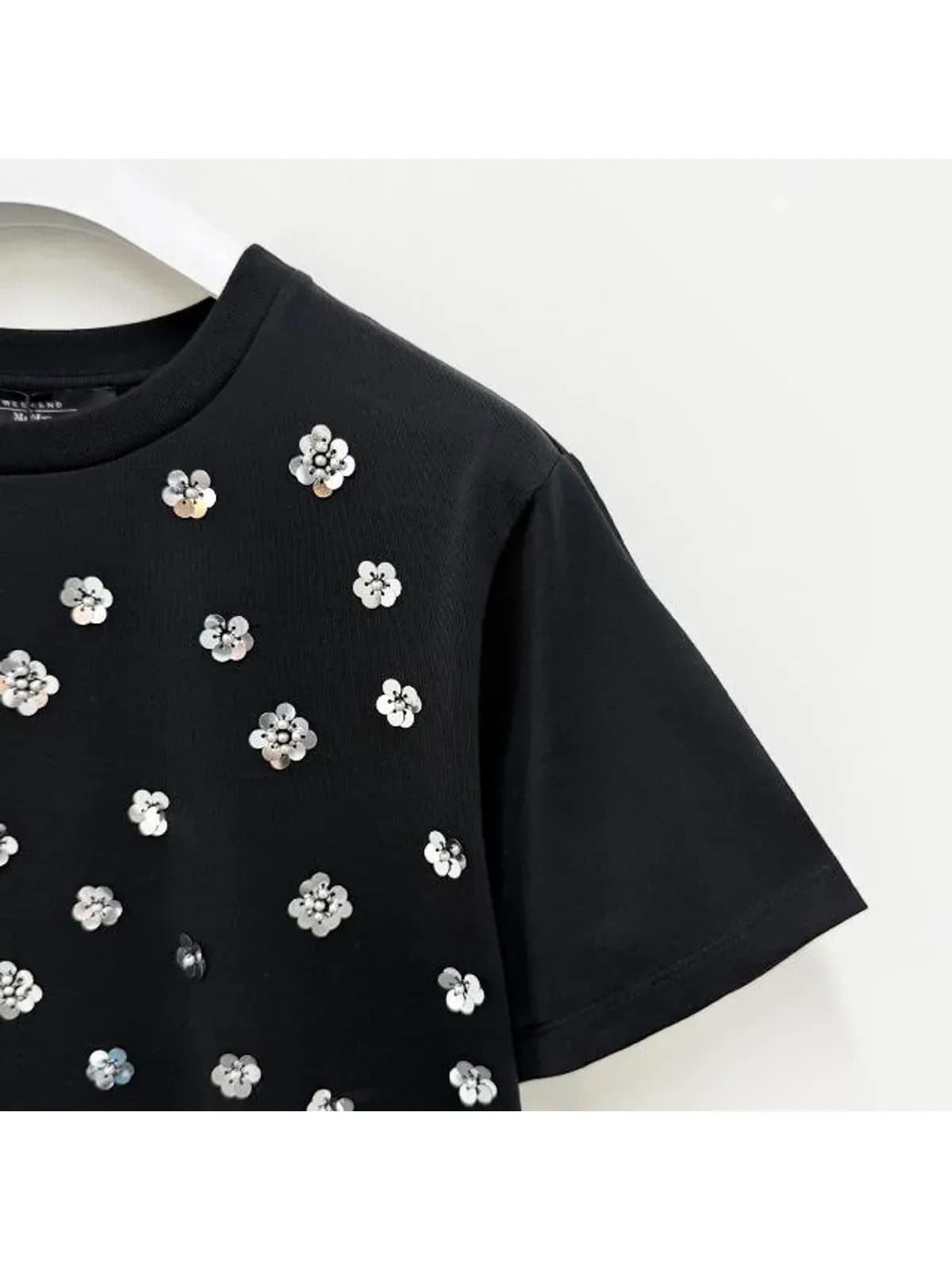 [논현 더팩토리](당일) 25SS 막스마라 위크엔드 CABINA 카비나 반팔티 (2515971041600 006)