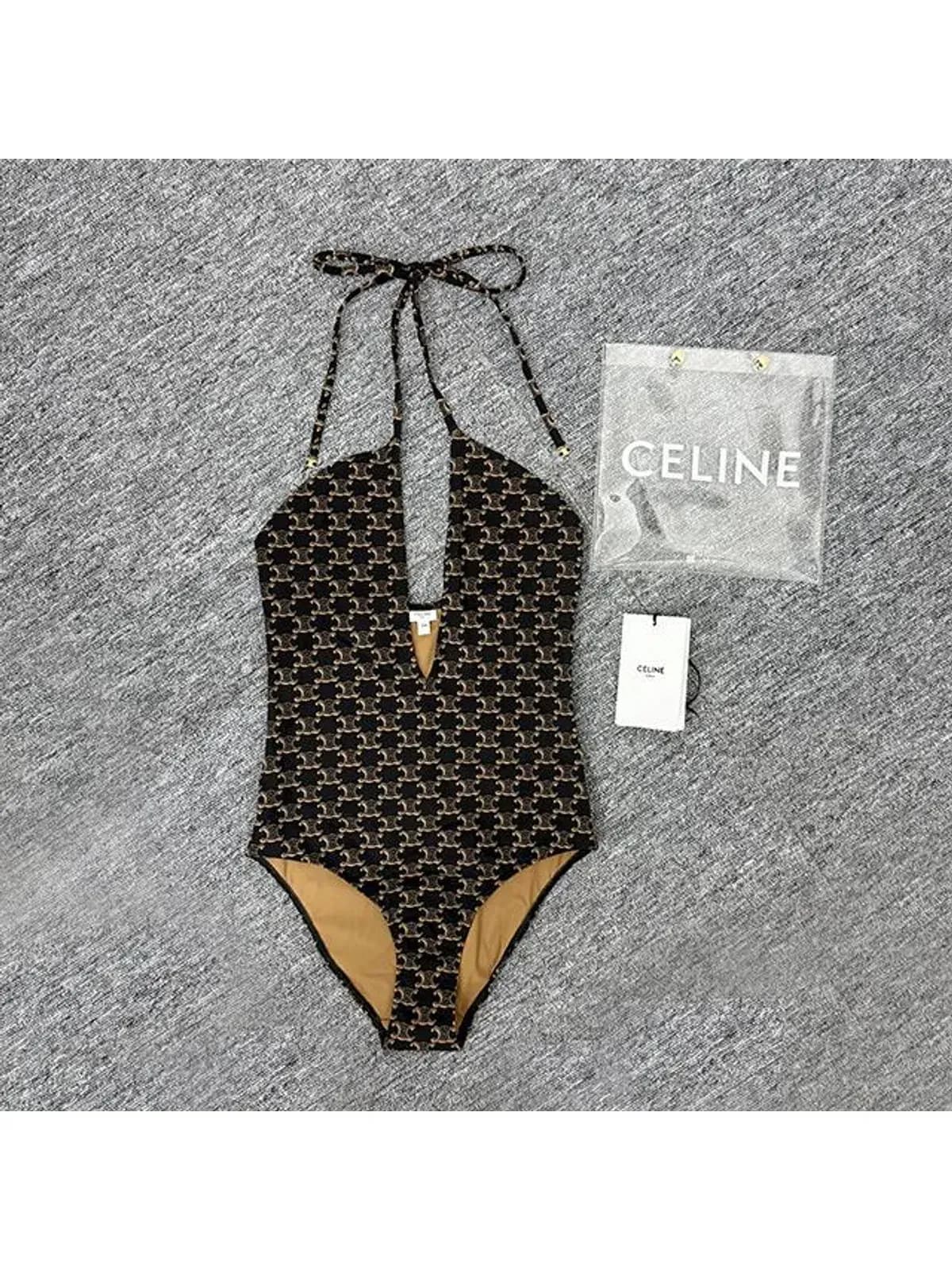 [논현 더팩토리](당일) 25SS 셀린느 트리옹프 모노그램 스윔수트 (2Z306939T 17BR)