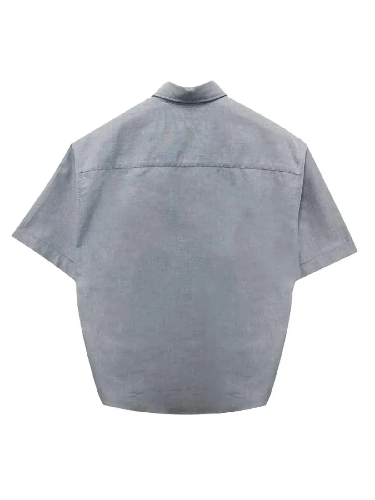 [논현 더팩토리](당일) 25SS 아미 하트 로고 박시 핏 반팔 셔츠 (HSH230 CO0031 4502)