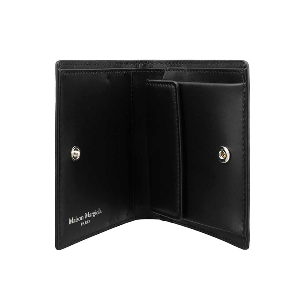 메종마르지엘라 반지갑 스티치 컴팩트 BI FOLD 블랙 SA3UI0007 P4745 T8013