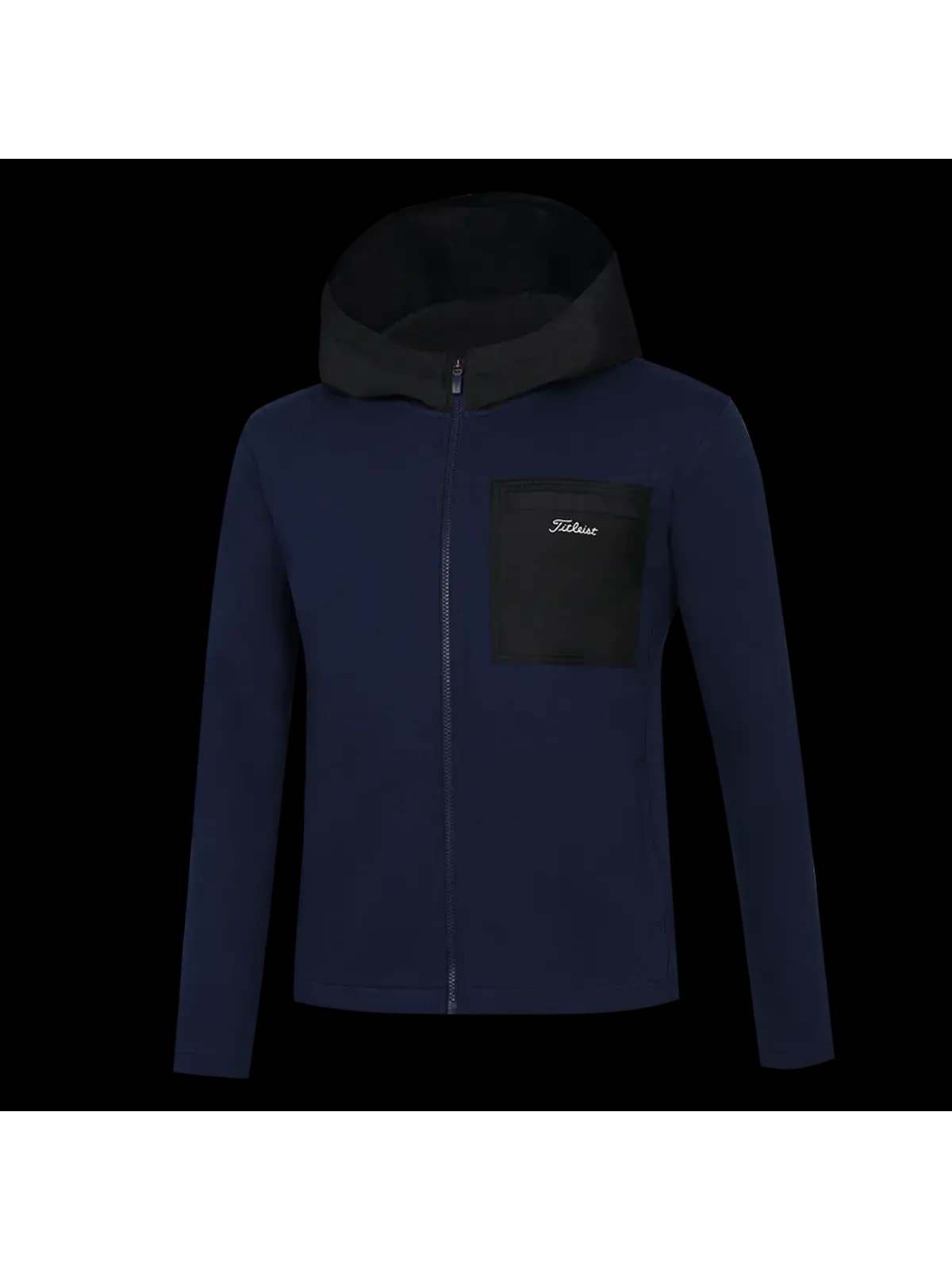 [국내배송] 쇼핑백 선물포장 타이틀리스트 골프 우븐 후드 자켓