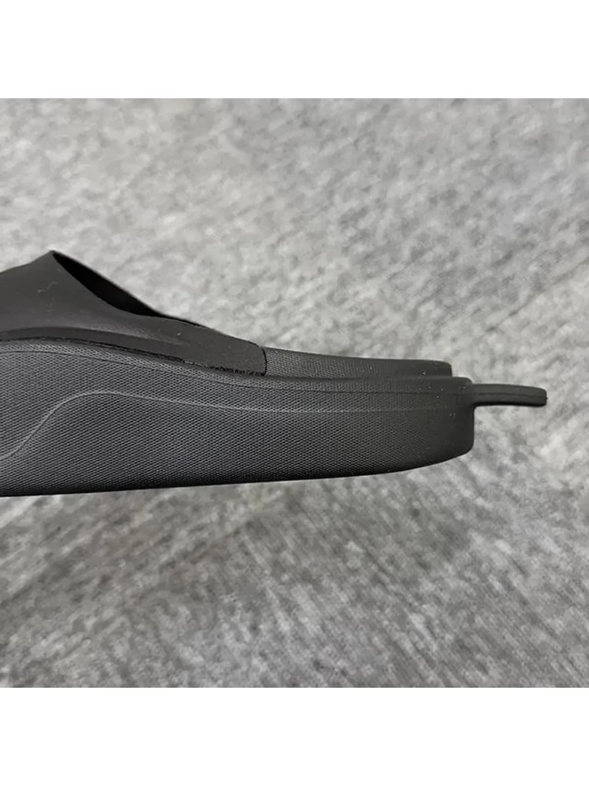 [논현 더팩토리](당일) 25SS 아디다스 X 스텔라 맥카트니 로고 슬리퍼 코어블랙 (JS0265)