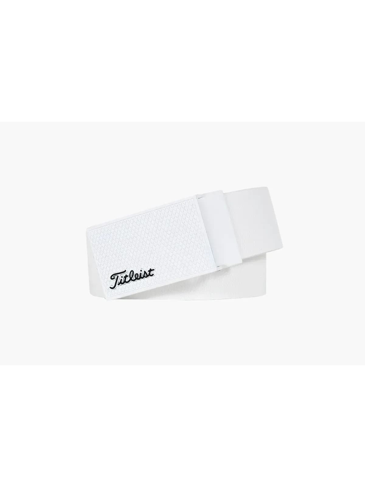 [국내배송] 쇼핑백 선물포장 타이틀리스트 골프 엠보 레더 벨트