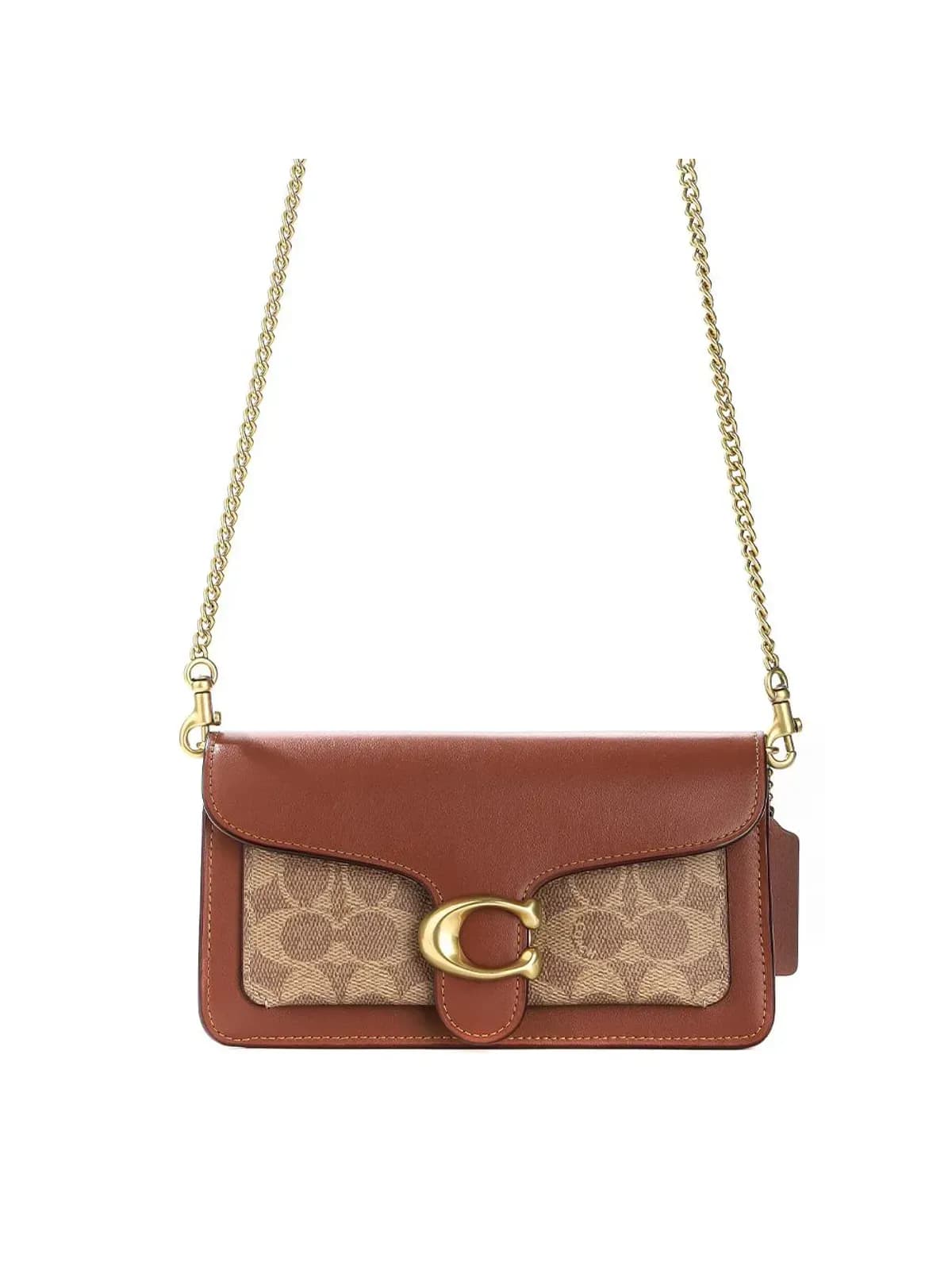 [코치] 25FW (CE774 B4 TAN CARAMEL) 여성 태비 크로스백