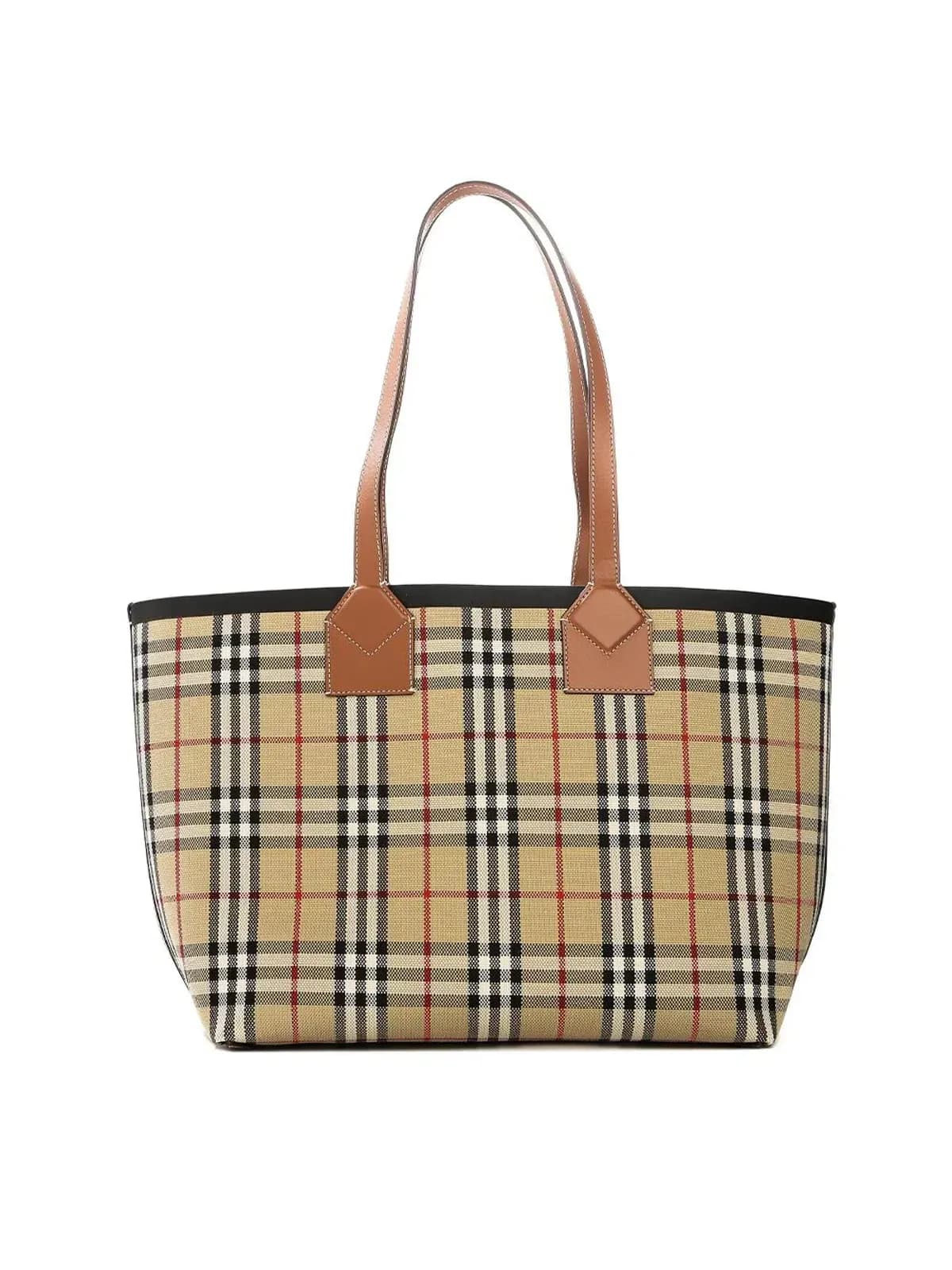 [버버리] 24FW (LL MD LONDON TOTE YUC 8066223) 여성 런던 토트백