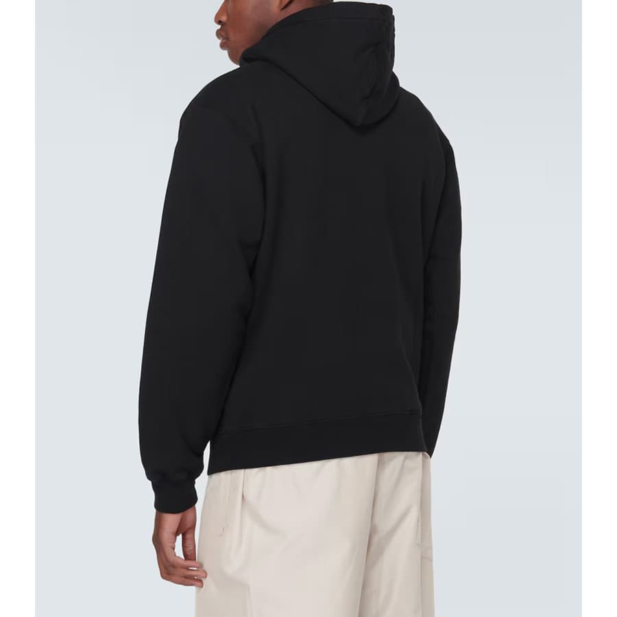 당일배송자크뮈스 남성 로고 르 그로스 그레인 후드티셔츠 (블랙) 245JS247 2036 990