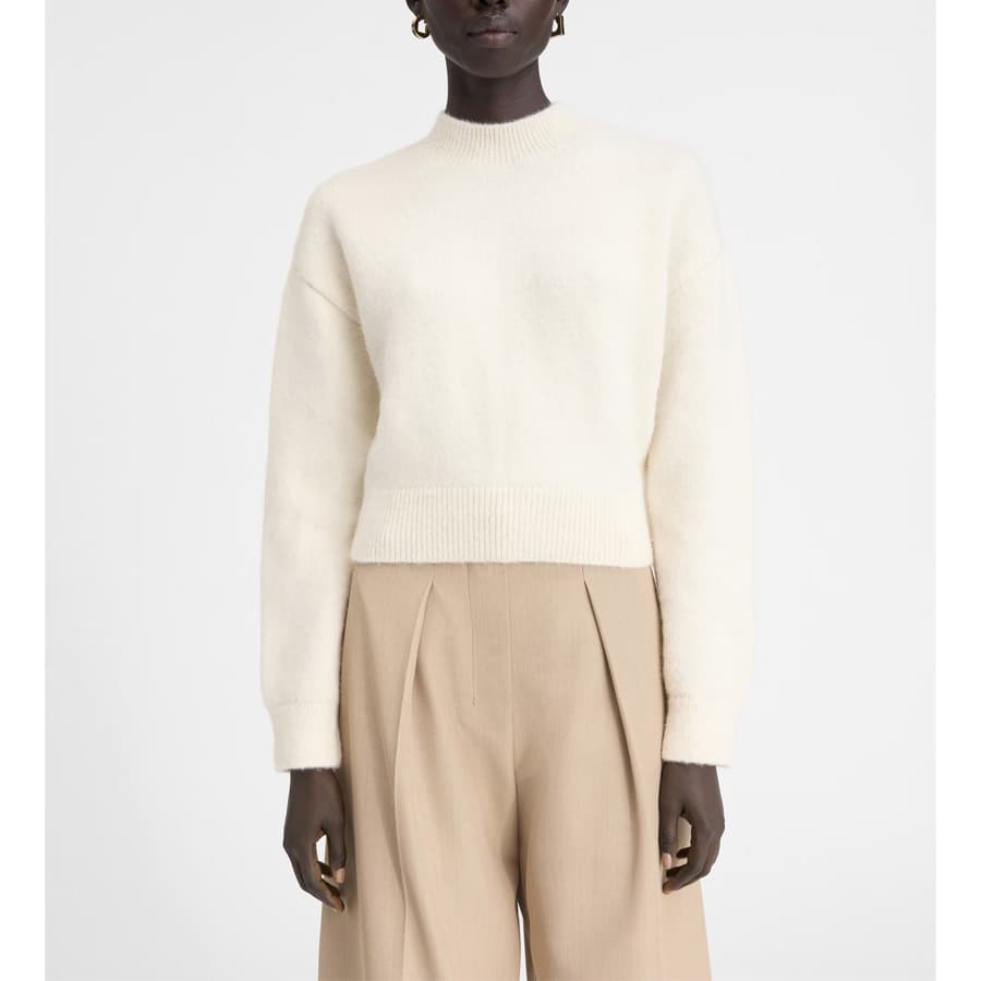 자크뮈스 여성 로고 클래식 니트 (라이트베이지) 241KN353 2329 130