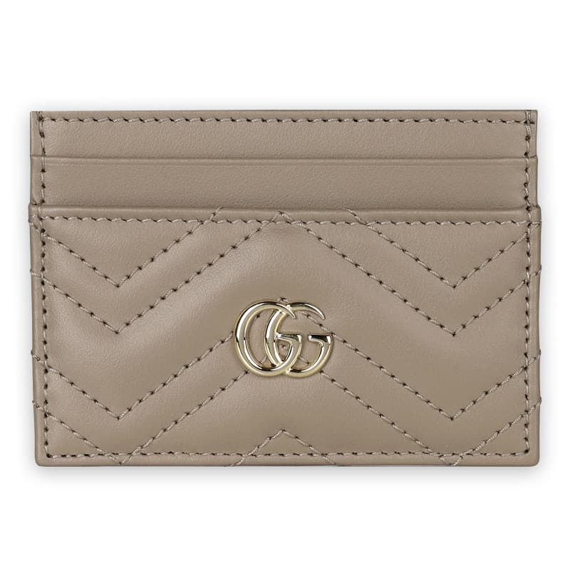 디몬트 구찌 여성 GG 마몬트 마틀라쎄 카드 지갑(토프베이지) 443127 DTDHD 1523