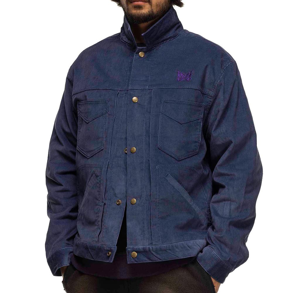 당일배송니들스 남성 24FW 페니 진 코듀로이 자켓 네이비 C/PE 14W PU216 NAVY