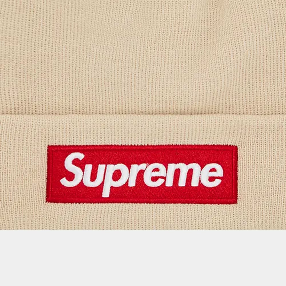 당일배송슈프림 공용 패치로고 뉴에라 박스로고 비니 스톤 베이 FW24BN13 STONE