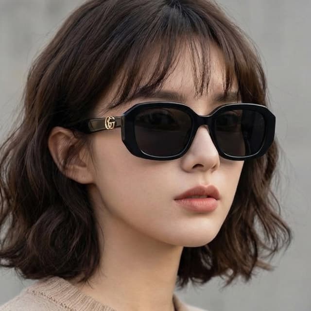 구찌 선글라스 GG1535S 001 명품 긱시크 패션 남자 여자 뿔테