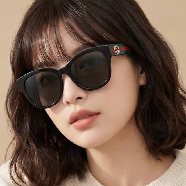 구찌 선글라스 GG1866SK 001 명품 뿔테 삼선 아시안핏 남자 여자