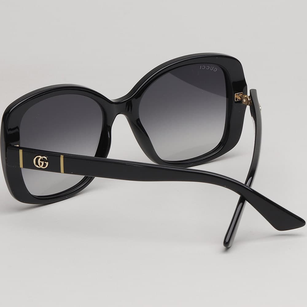 구찌 선글라스 GG0762S 001 명품 블랙 뿔테 오버핏 패션 여자 남자